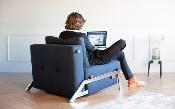 Innovation Living | Fauteuil Convertible Cubed 90 | Tissus Standards