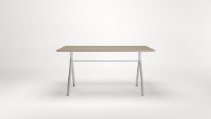 Ondarreta | Table bois Bai | 180x90 | Hêtre teinté