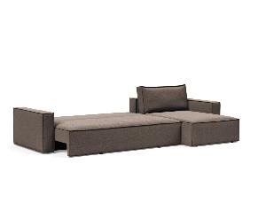 Innovation Living | Canapé convertible Newilla Lounger | Tissus Standards