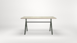 Ondarreta | Table bois Bai | 200x90 | Hêtre teinté